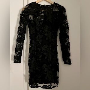 Intricate lace mini dress from Top Shop